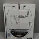 KOHLER K-4775-0 Brevia Round Toilet Seat with Quick-Release Hinges And Quick-Attach Hardware For Easy Clean, White