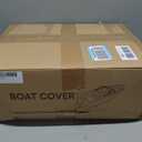 Custom Ratchet Bass Boat Cover 17-19ft,Waterproof,Trailerable,Black, A: 14'-16' L X 68" Beam Width