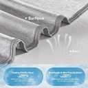 VFROO Cooling Blanket for Hot Sleepers King Size 108''90'', Summer Blanket Thin Lightweight Breathable, Absorbs Sweat Heat to Keep Adults Cool, Cold Blanket for Sleeping on Bed Couch, Grey