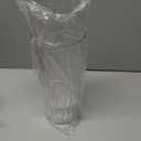 2 Clear Plastic Flower Vase, 10.2" Acrylic Rose Bouquet Vases for Home Decor Centerpieces Wedding Birthday Mothers (D4.6 2 + 2 Holder)