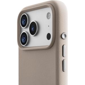 TineeOwl Case for iPhone 17 Pro Max  MagSafe Compatible, Aluminum Buttons, Camera Control & Rounded Action Button, Slim Textured TPU, Minimalist  DuneX Series (Sandstone)