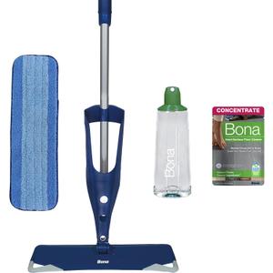 Bona Multi-Surface Floor Premium Spray Mop - Includes Multi-Surface Floor Cleaner Concentrate and Machine Washable Microfiber Cleaning Pad - For Stone, Tile, Laminate and Vinyl LVT/LVP Floors