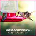 Pennington Electro-Nectar Hummingbird Nectar Ready to Use, Naturally Colored with Electrolytes, 64-oz Bottle
