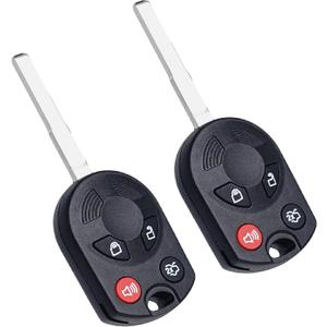 Keyless Entry Remote Control Head Key Fob Replacement Fits for Ford Focus 2012 2013 2014 2015 2016 2017 2018 2019 2020 C-MAX Escape Fiesta Transit Connect 164-R8046 5921709 OUCD6000022
