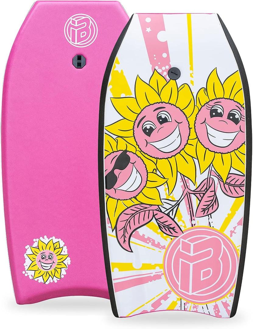Bodyboard 33/37/41" w/ Leash EPS Core Lightweight Board for Adults