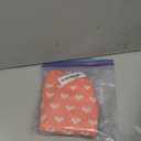 Dxhycc Dog Knitted Sweater Heart Puppy Sweater Warm Soft Pet Holiday Clothes for Small Cats and Dogs (Pink, S)