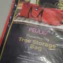 9 Foot Christmas Tree Storage Bag, Extra Large Artificial Tree Storage Container, Tree Holder Bag, Wear-Resistant 600D Oxford Fabric, Lightweight, Reinforced Thick Handles, Card Slot (Red)