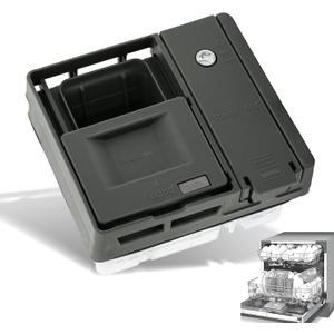 Upgraded W10861000 Detergent Dispenser Compatible with Whirlpool Kitchenaid Dishwasher Replacement Parts WDTA50SAHZ0 WDT750SAHZ0 WDT730PAHZ0 WDT970SAHZ0 Dish washer Rack Parts & Accessories