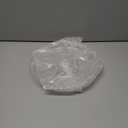 Plastic Elegant Clear Tray, 6 Section - 1 Count | Premium Round Party Platter for Nuts, Chocolate, Candy, Spreads & Condiments