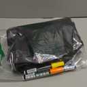 Mega-L Glow In The Dark Party Supplies, Neon Halloween DIY party decorations with 4 fluorescent colored pens, Lets Glow Photography Background Birthday Graffiti Black Light Photo Booth (5.2x5.9 feet)