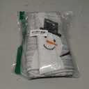 Merry Christmas Shower Curtain, Snowman and Snowflake on Grey Background Digital Print, Fabric Bathroom Decor with Hooks, 72 x 96 inches