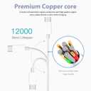 2 Pack Wall Charger for New AirPods 4 4th, AirPods Max 2 pro 2024,New AirPods Pro 2/2nd Generation Earbuds Compatible Apple TV Remote 3rd 4K Charging Cord, iPhone 16 15 Carplay USB a to USB c Cable