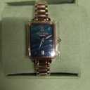 Lola Rose Classy Watches for Women, Women's Wrist Watch with Rose Gold Stainless Steel Band, Womens Watch with Green Dial, Watch for Ladies Gift