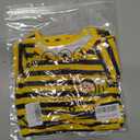 Baby Girl Fall Clothes: Soft Long Sleeve Bow Tie Print Outfits Casual Birthday Party Clothing for 6Months-3T (Yellow)