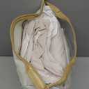 Bedorm Beige Duvet Cover Set King Ruffle Bedding Set Pleat Ruffled Shabby Chic Comforter Cover Extra Soft & Easy Care White Boho Duvet Cover with Zipper Closure (Cream)