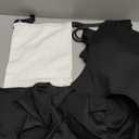 Momcozy Baby Wrap Carrier, Easy to Wear Infant Carrier Slings, Lightweight Hands Free Baby Sling, Adjustable Baby Carriers for Newborn to Toddler 8-35 lbs, Black