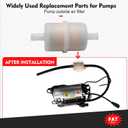 For Mercedes W211 W216 W219 W220 W221 Air Suspension Compressor Filter WK 32 6 / WK326 2203200069