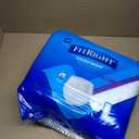 FitRight Super Adult Incontinence Underwear, Maximum Absorbency, Large, 40"-56", Packs of 20 (White, L)