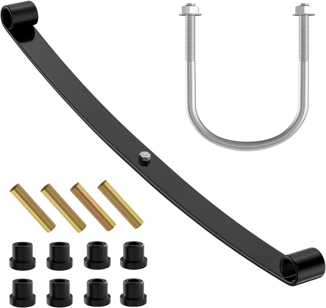 Club Car Rear Leaf Spring Kit, Golf Cart Rear Leaf Spring Kit Suitable for Club Car DS Golf Cart, OEM#: 1010974/103629001, 1015583/102506601, 1012180, 102506401