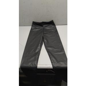 Woman's Faux Leather Thermal Leggingsv S