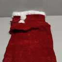 FOIMAS Christmas Santa Sack,43x27 inch Jumbo Velvet Santa Gift Bags with Drawstring Plush Gift Bag for Christmas Gift Wrapping Home Decoration Supply