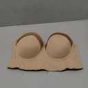 SEA BBOT Women Longline Strapless Bra Full Coverage Corset Bra Hide Back Fat, Size 34C