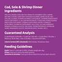 Amazon Brand - Wonder Bound Wet Cat Food, Pate, No Added Grain, Variety Pack (Cod, Sole & Shrimp, Salmon, White Fish & Tuna), 3 ounce (Pack of 24)