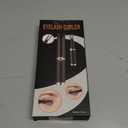 Heated Eyelash Curler, 2-in-1 Clip-Type Design, 3 Temperature Modes, USB Rechargeable Electric Eyelash Curler, 24H Long-Lasting Curl, Gift for Women, White-EA