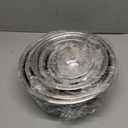 FineDine Stainless Steel Mixing Bowls Set, Dishwasher Safe, 6 Piece Metal Mixing Bowls For Kitchen, Nesting, Large, Small, Big Food Prep, Cooking, Baking