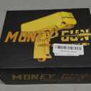 Money Gun Shooter RUVINCE Money Gun for Movies that Look Real, Prop Gun Make it Rain, Handheld Cash Gun for Game Movies Party