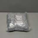 Warm Fleece Body Pillow Cover Only Long Pillowcase, 17.5 x 47 Inch, Light Gray