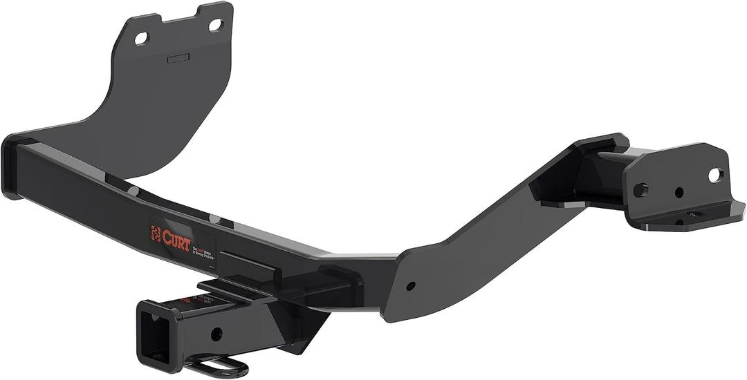 CURT 13486 Class 3 Trailer Hitch, 2-Inch Receiver, 5,000 lbs GTW, 750 lbs TW, Concealed Main Body for OE Look, Fits Select Hyundai Santa Cruz, SAE J684 Tested. 76555