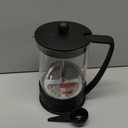 Bodum 51oz Brazil French Press Coffee Maker, High-Heat Borosilicate Glass, Black - Made in Portugal