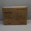 Umatoll Tricycle for Toddlers 2-5 Year Old, Ajustable Toddler Bike Outdoor Toys, Birthday Gift for Boy Girl Age 2-4, Trike with Light up Wheels (White)