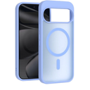 ZCDAYE Case for Google Pixel 9/9 Pro Compatible with Magsafe, Translucent Matte Shockproof Anti-Fingerprint Phone Cover for Google Pixel 9/9 Pro (6.3 inch), Light Purple