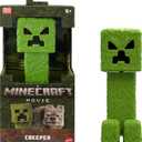 Mattel Minecraft Large-Scale Action Figure, 12-inch Posable Creeper Toy Collectible Inspired by A Minecraft Movie