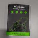 Wireless CarPlay Adapter for Apple iPhone, Converts Factory Wired CarPlay to Wireless CarPlay 2024 Upgrade Plug & Play Auto Connect for Cars from 2015 & iPhone iOS 10+ Black Not for Tesla & Andorid