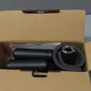 VINSGUIR Ab Roller Wheel, Abs & Core Workout Equipment for Home Gym with Knee Pad Accessories, Abdominal Wheel for Full-body Strength Training (Red And Black)