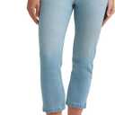 Lee Women's Legendary Straight Capri Jean (Blue, M)