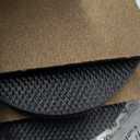 Premium Adjustable Orthopedic Heel Lift - Made in the USA - for Heel Pain and Leg Length Discrepancies - Large - Pack of 4 (Brown)