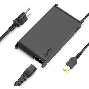 230W AC Adapter for L-enovo Legion 5 Charger, Compatible L-enovo with Legion 7 5P C7 S7 Y720 Y730 Y540 Y530 Y520 Y900 Y910 Y920 Laptop Power Supply(230W AC Charger Compatible with Lenovo)