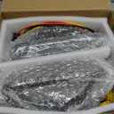 5x7 7x6 Headlights H6054 Headlights with Yellow Turn Signal White DRL for Jeep Wrangler YJ Cherokee XJ Ford Chevy GMC Toyota Nissan Pickup Truck