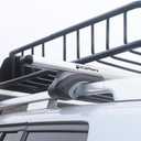 Stay There Car Roof Rack Cross Bars 56Aero Thick Aluminum Universal Crossbars Roof Rack Adjustable Roof Cross Bars, Fits Most Vehicles with Existing Raised Side Rails with Gap- 200 lbs Load Capacity