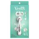 Gillette Venus Extra Smooth Sensitive Razor for Women, Includes 1 Reusable Razor Handle + 2 Refills, for Sensitive Skin with Metal Handle and Shower Holder
