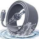 Starlink Mini Cable 16.4FT/5M PD100W Starlink Mini USB C to DC Power Cable Accessories Waterproof 18AWG for Outdoor Travel Work with 100W or 20V PD Source Durable