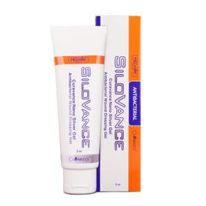 MedVance Silver Healing Gel (White, 3 Oz)  After Burn Lotion to Protect Any Infection  Easy-to-Apply Silver Ointment for Burns & Cuts  Advanced Care Chemical Burn Healing Cream