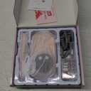 Nail Drill Professional, 50000RPM Rechargeable Cordless Electric Nail Kit with Bits & Anti-Slip Pad, Portable for Acrylic/Gel Removal & Faster Shaping, Manicure & Pedicure at Home or Salon (Pastel Pink)