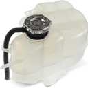 A-Premium Engine Coolant Overflow Recovery Expansion Tank [with Cap] Compatible with Dodge Journey 2009-2010 3.5L, Journey 2011-2019 3.6L - Front Side