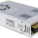 ALITOVE 5V 60A 300W Power Supply Transformer Adapter Converter AC110V/220V to DC 5V 60amp LED Driver for WS2812B WS2811 WS2801 APA102 LED Strip Pixel Light CCTV Camera Security System