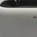 Bathroom Trash Can with Lid, Vacuum Adsorption Small Garbage Can 3.2 Gallon Press Top Lid Trash Bin with Legs Waterproof Waste Basket for Bathroom Bedroom Office Home RV (White)